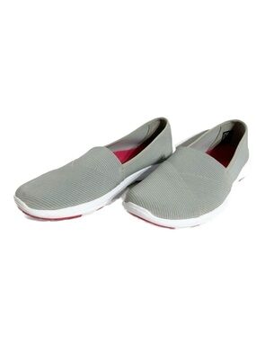 LL Bean Back Cove Slip On Casual Gray 🩶Sneakers Stretchy Upper Comfortable Light